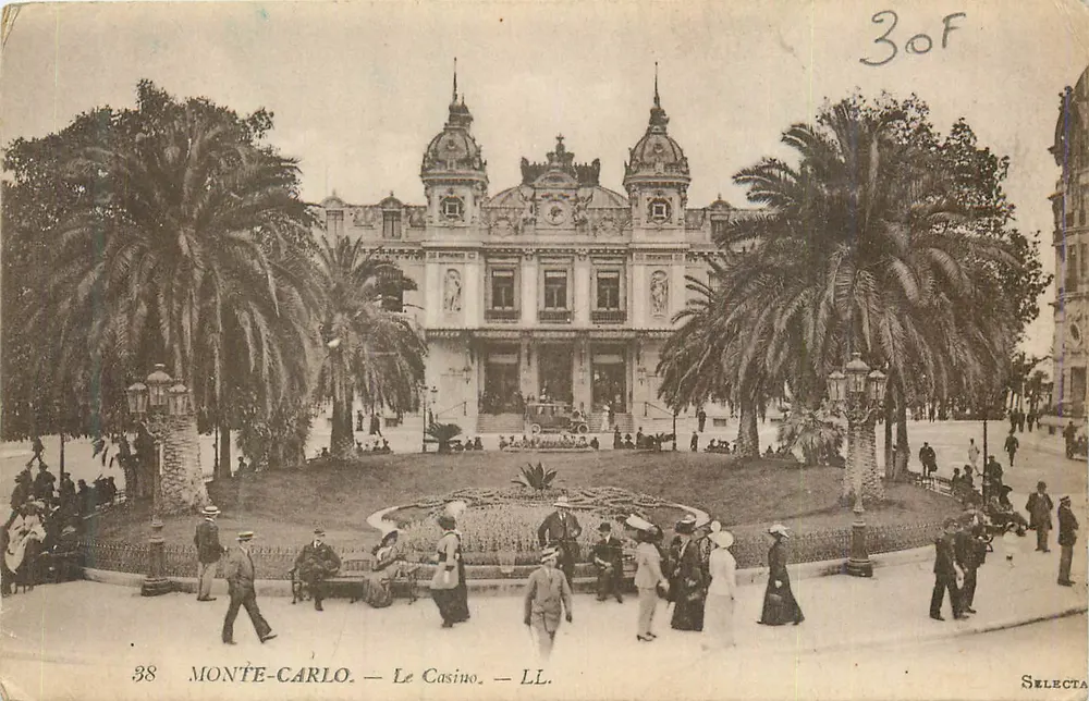 Monte-Carlo — O Casino — LL. - Frente