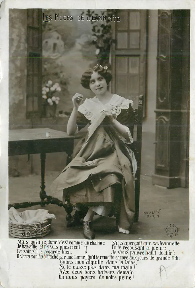 As Núpcias de Jeannette — Walery Paris - Frente