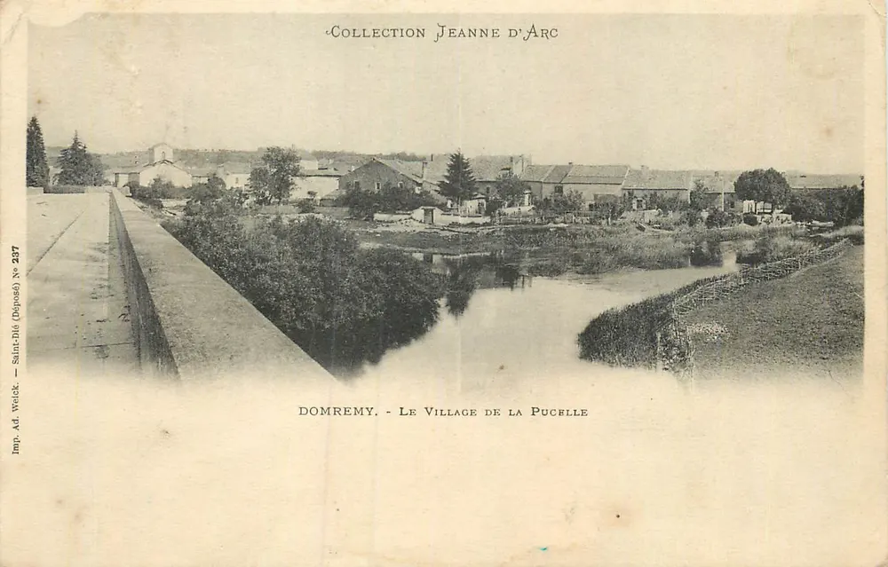 Domremy - Das Dorf der Jungfrau — Jeanne-d'Arc-Sammlung, Imp. Ad. Wack, N° 237 - Vorderseite