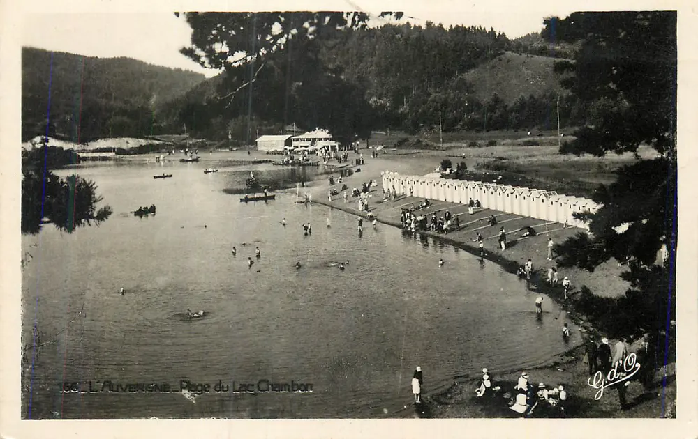 L'Aluverienne — Praia do Lago Chambron — G.d.O. - Frente
