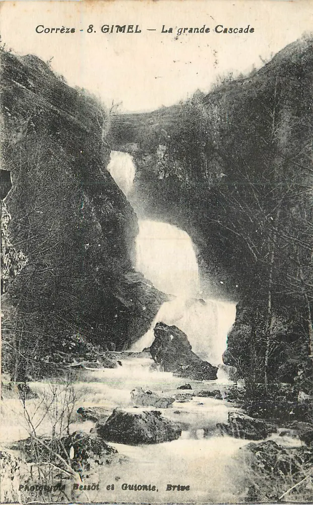 Gimel - A Grande Cachoeira — Corrèze, Brive - Frente