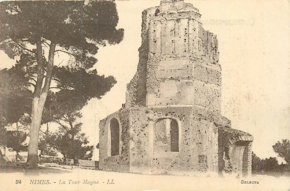 Nîmes - A Torre Magna - Selecta - Frente