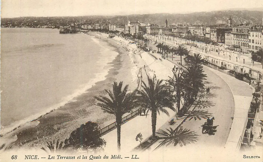 Nice — As Terrasses e os Quais do Midi — Selecta - Frente
