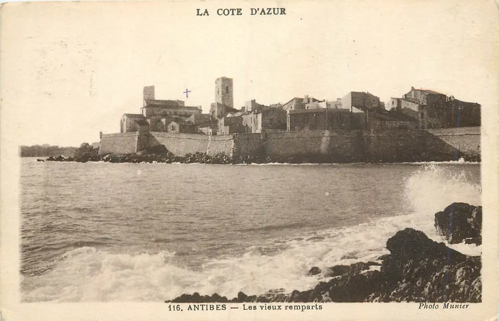 Antibes — Die alten Mauern — Photo Munier, n°116 - Vorderseite