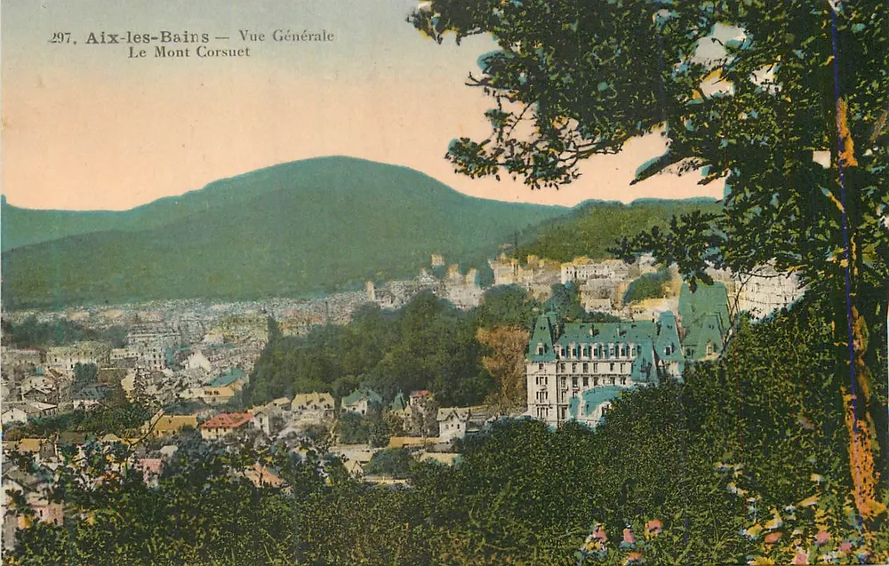 Aix-les-Bains — Allgemeiner Blick — Mont Corsuet — Nr. 297 - Vorderseite