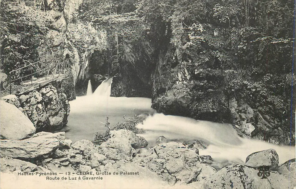 Hautes-Pyrénées — CÉDRE, Grotte de Palasset — Route de Luz à Gavarnie - Vorderseite