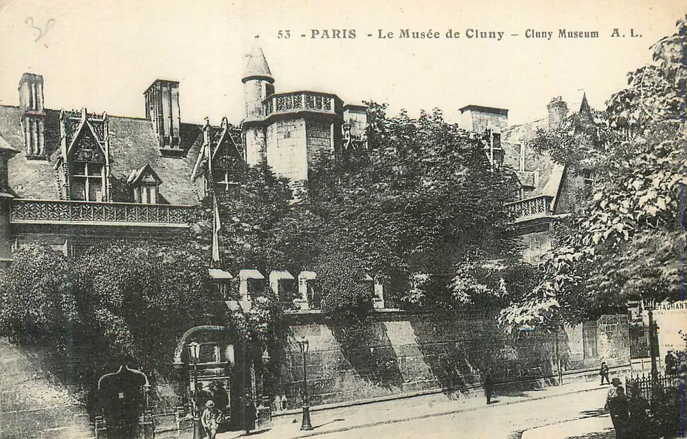 Paryż — Muzeum Cluny — Cluny Museum A. L. - Awers