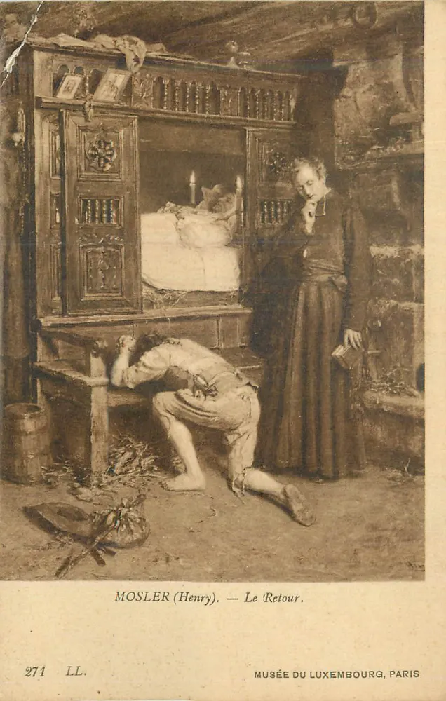Der Rückkehr — Mosler (Henry) — Museum Luxembourg, Paris - Vorderseite