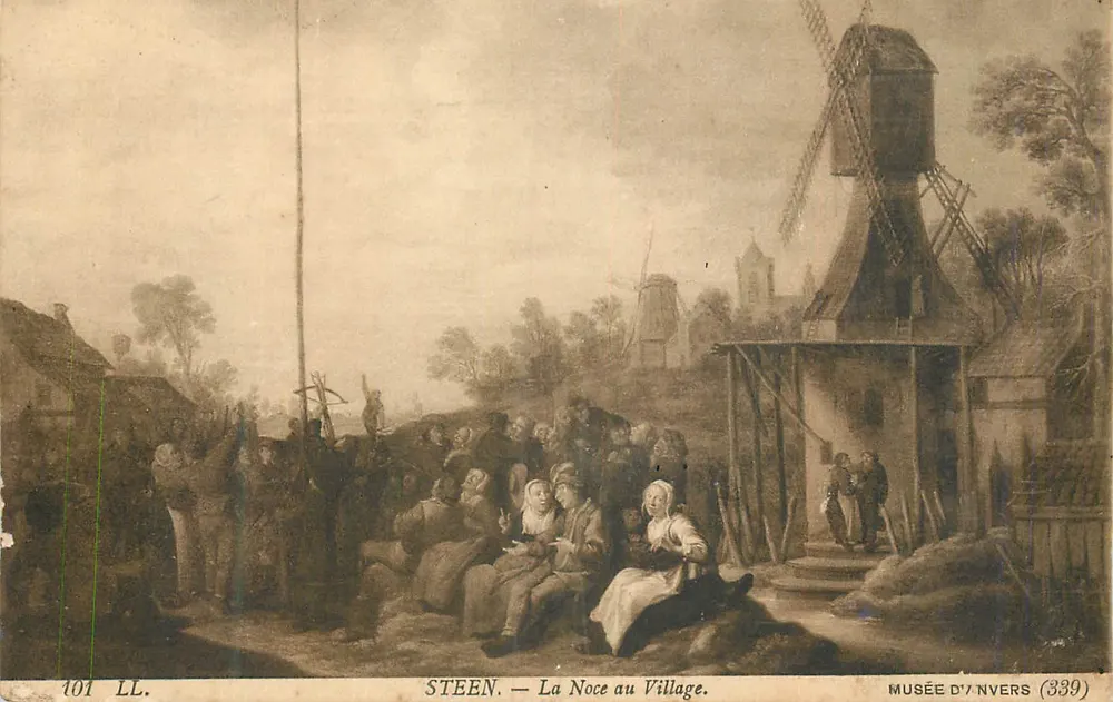 Steen — A Festa no Village — Museu de Nvers (339) - Frente