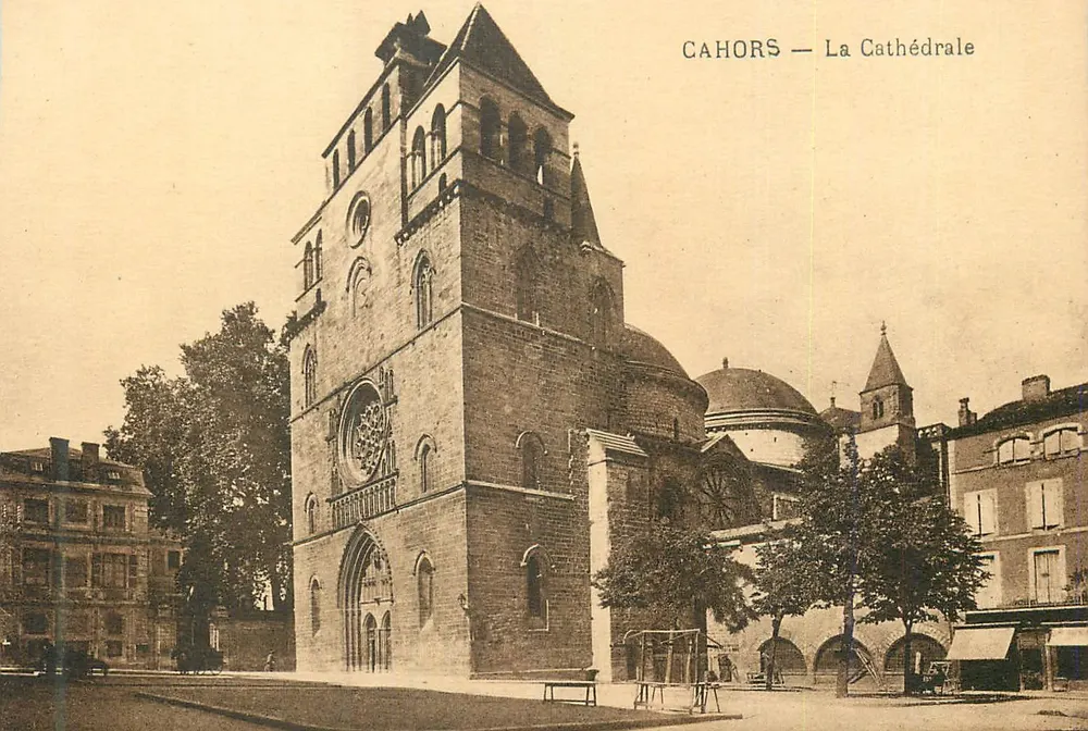 Cahors — A Catedral - Frente
