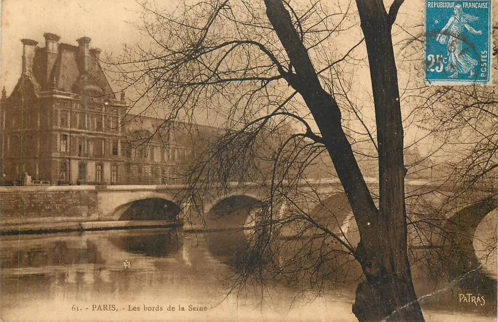 PARIS - As margens da Sena — Patras, n°61 - Frente