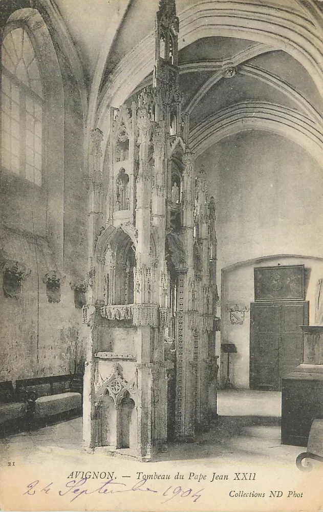 Avignon — Grabmal des Papstes Johannes XXII. — Collections ND Phot - Vorderseite