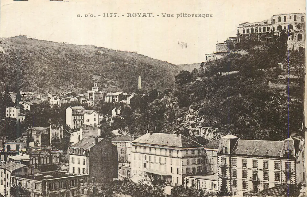 Royat — Vista pitoresca — a.d'o. - 1177 - Frente