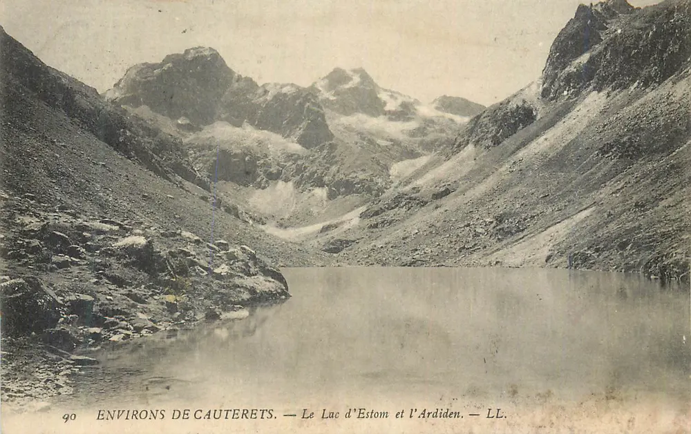 Umgebung von Cauterets — See Estom und Ardiden — LL. - Vorderseite