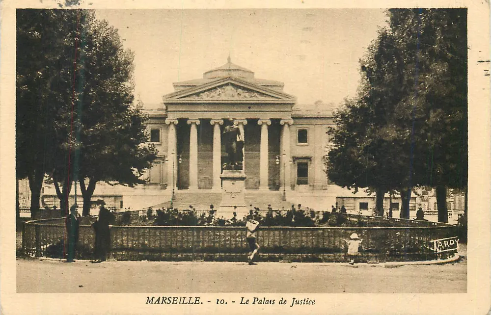 Marselha - O Palácio de Justiça — JARDY, n° 10 - Frente