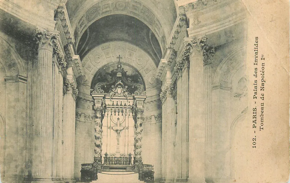 Palast der Invaliden — Grabmal Napoleons I. — n° 102 - Vorderseite