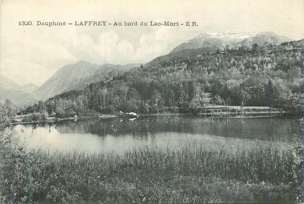 Laffrey — Am Ufer des Toten Sees — E.R. — Dauphiné - Vorderseite