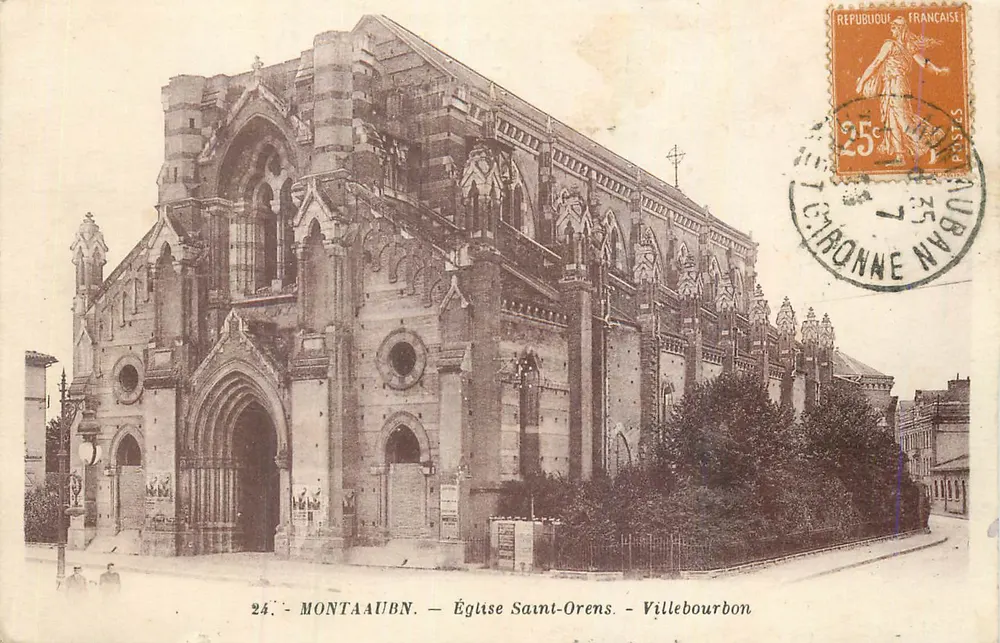 Montauban - Kirche Saint-Orens - Villebourbon - Vorderseite