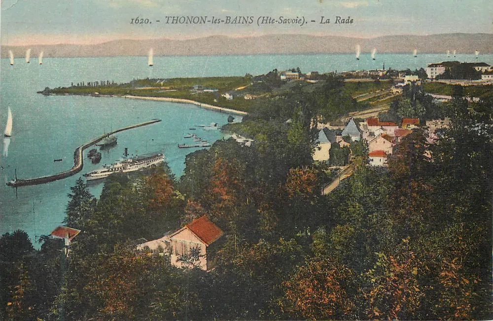 Thonon-les-Bains (Hte-Savoie) — Der Hafen — Verlag nicht sichtbar - Vorderseite