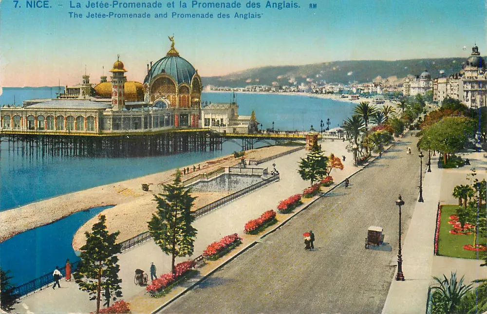 Nice — Jetée-Promenade und Promenade des Anglais — RM - Vorderseite