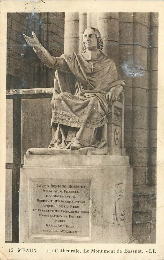 Meaux — La Cathédrale. Le Monument de Bossuet — LL - Vorderseite