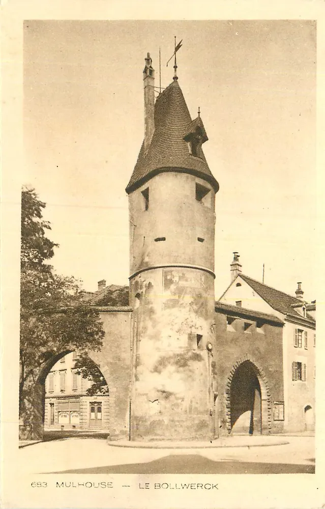 Mulhouse — Le Bollwerck — editor desconhecido, n° 683 - Frente