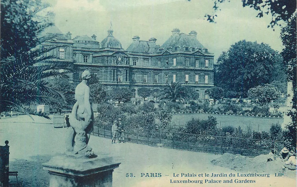 PARIS — Das Palais und der Garten des Luxembourg — LIP — n°53 - Vorderseite