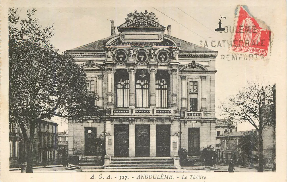 Angoulême - Het Theater — A.G.A. - 527 - Voorkant