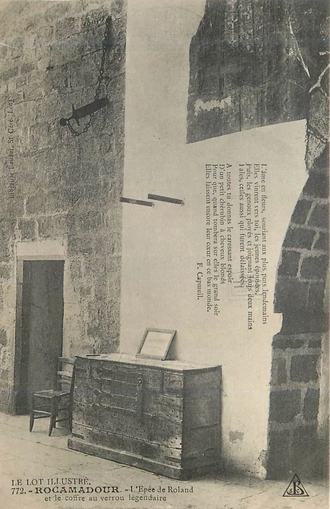 Rocamadour — Das Schwert des Roland und das legendäre Schlosskästchen — Le Lot Illustré, Nr. 772 - Vorderseite