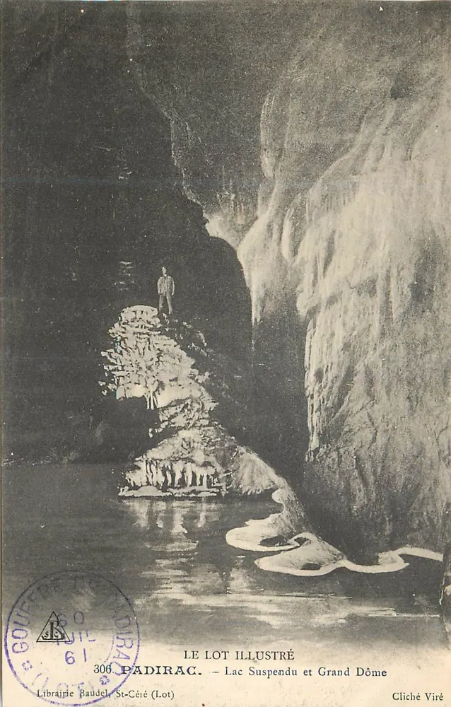 Padirac — Hängender See und Großer Dom — LE LOT ILLUSTRÉ, n°306 - Vorderseite