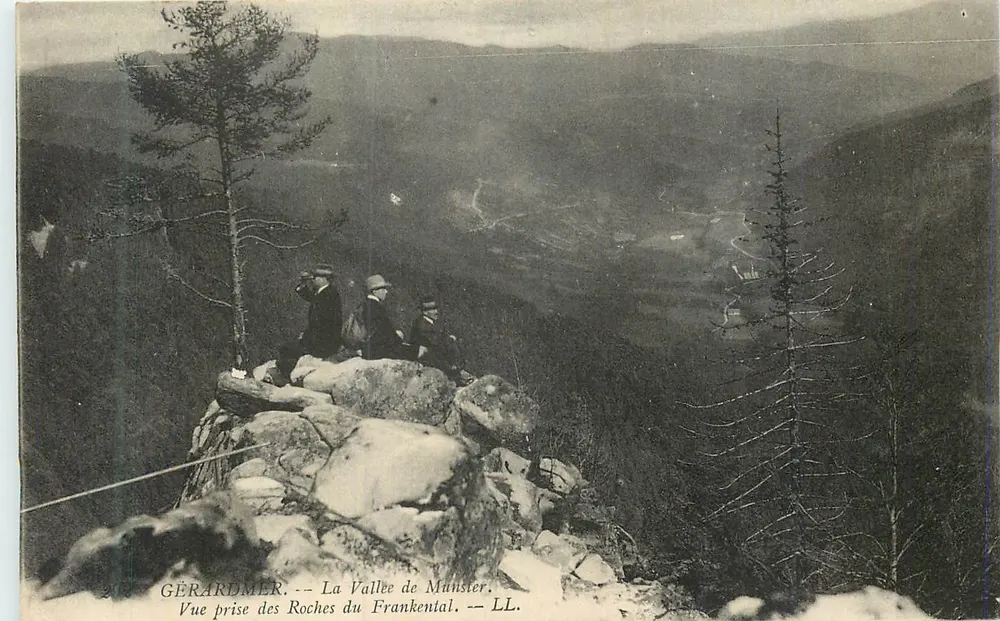 Gérardmer — Die Tal von Munster — Ansicht vom Frankental — LL. - Vorderseite