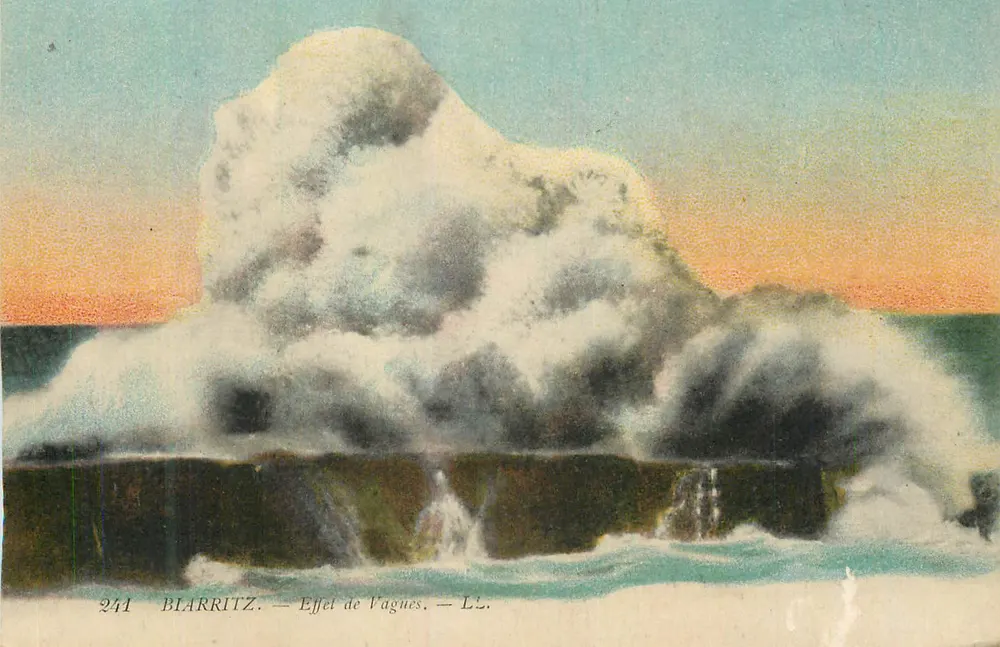 Biarritz — Efeito de Ondas — L.L. - Frente
