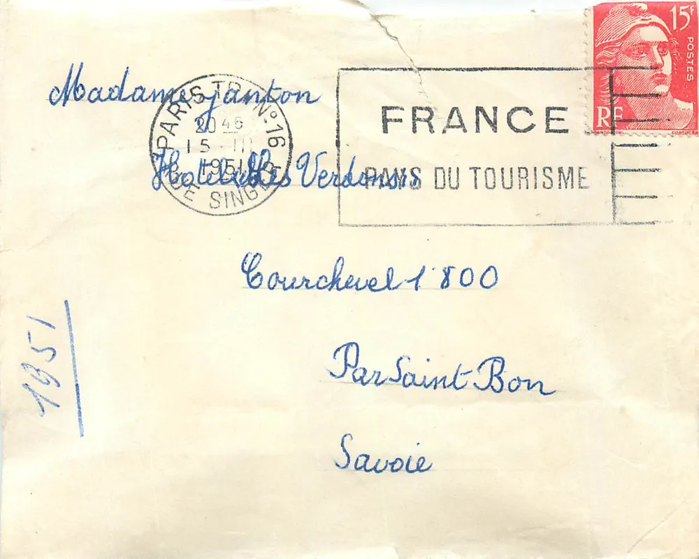 Courchevel 1800 — Skiregion — Verlag: PAYS DU TOURISME - Vorderseite