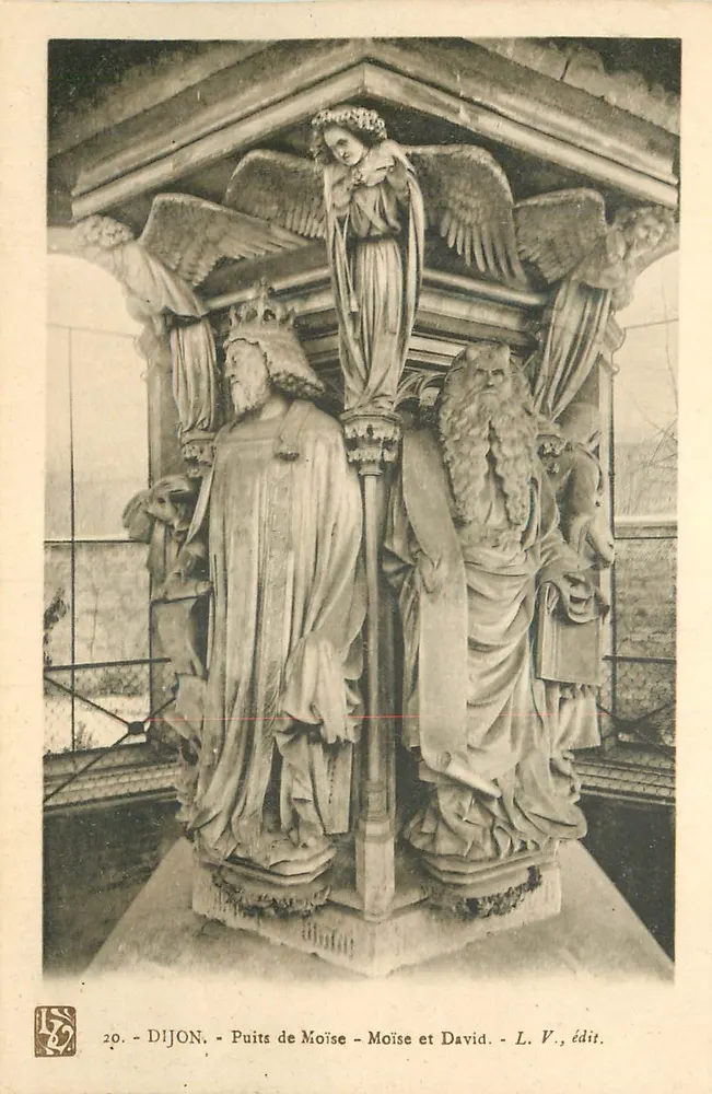 Dijon - Poço de Moisés - Moisés e Davi — L. V., editor - Frente