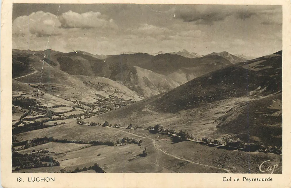 Luchon — Col de Peyresourde — Cap - Frente