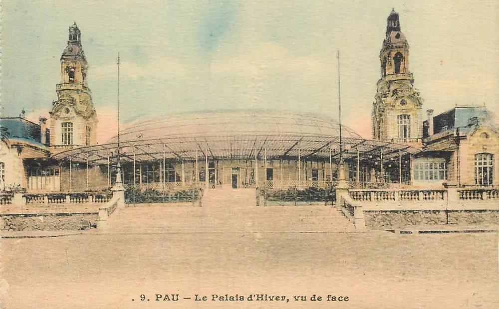 Pau — O Palácio de Inverno, visto de frente — n°9 - Frente