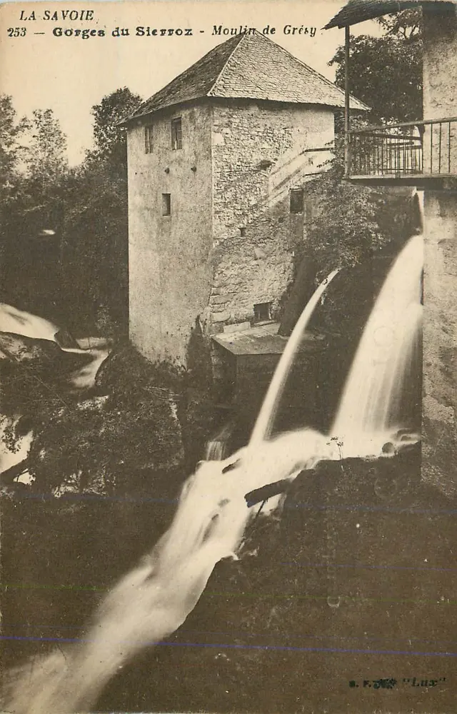 Gorges du Sierroz - Moulin de Grésy — La Savoie, 253 - Vorderseite