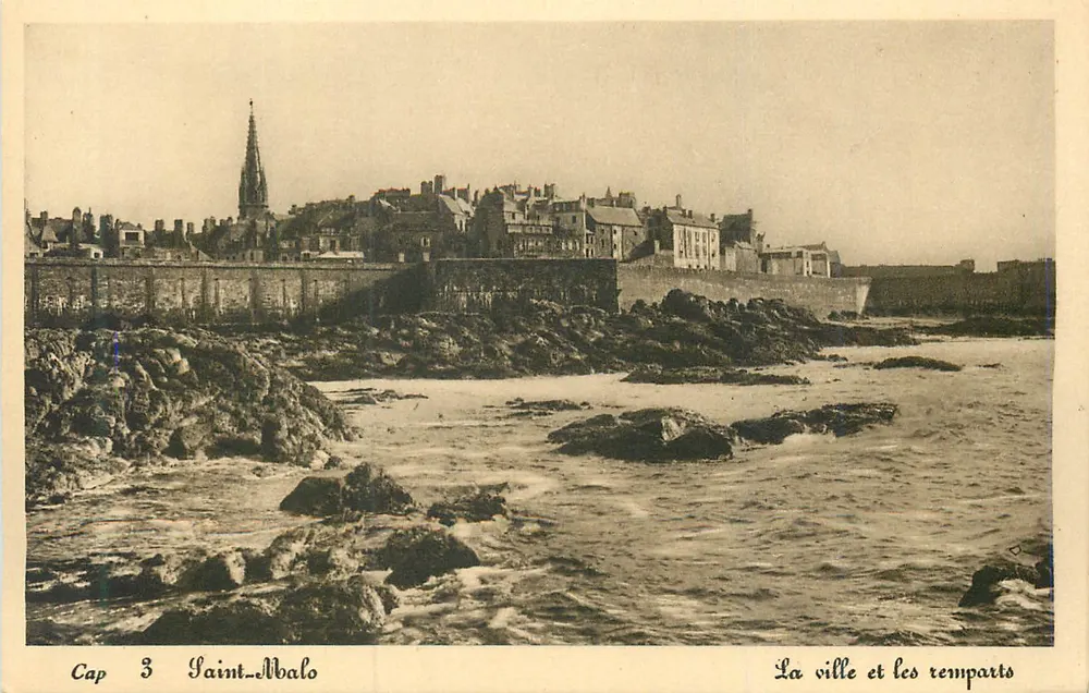 Saint-Nazaire — Die Stadt und die Mauern — Cap 3 - Vorderseite
