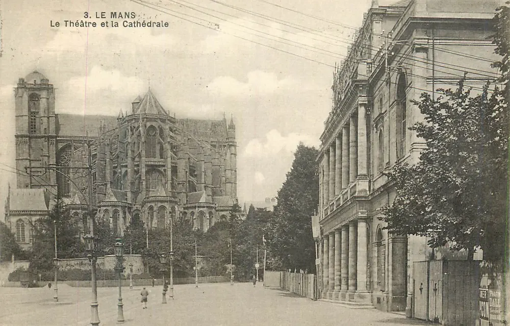 Le Mans — Das Theater und die Kathedrale — Verlag: Le Mans - Vorderseite