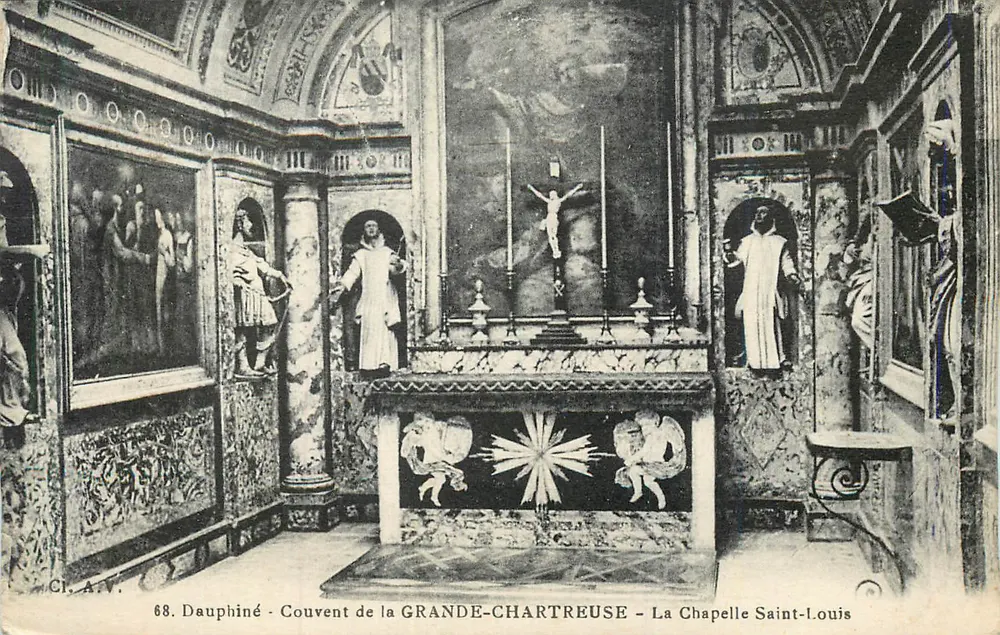 Kloster La Grande-Chartreuse - Kapelle Saint-Louis — Dauphiné - Vorderseite