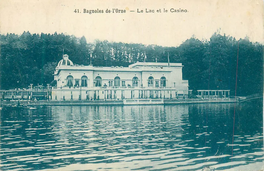 Bagnoles-de-l'Orne — Der See und das Casino — unbekannter Verlag, n° 41 - Vorderseite
