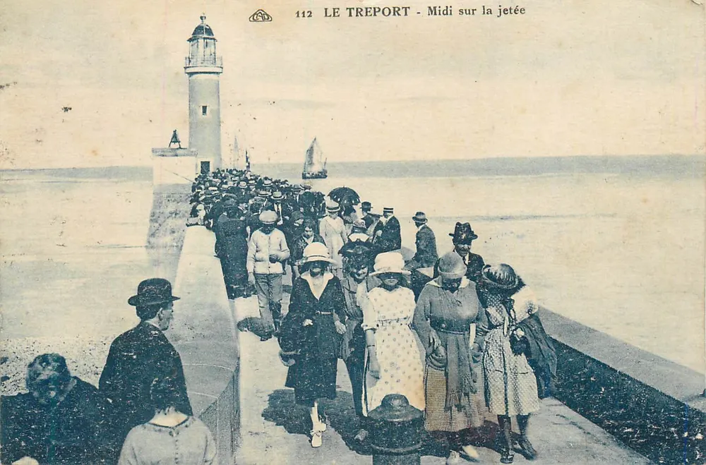 Le Tréport - Meio-dia na ponta — n° 112 - Frente