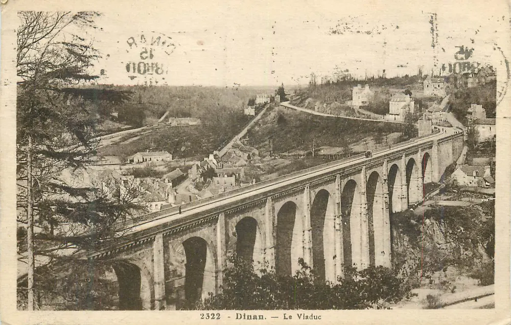 Dinan — O Viaduto — 2322 - Frente