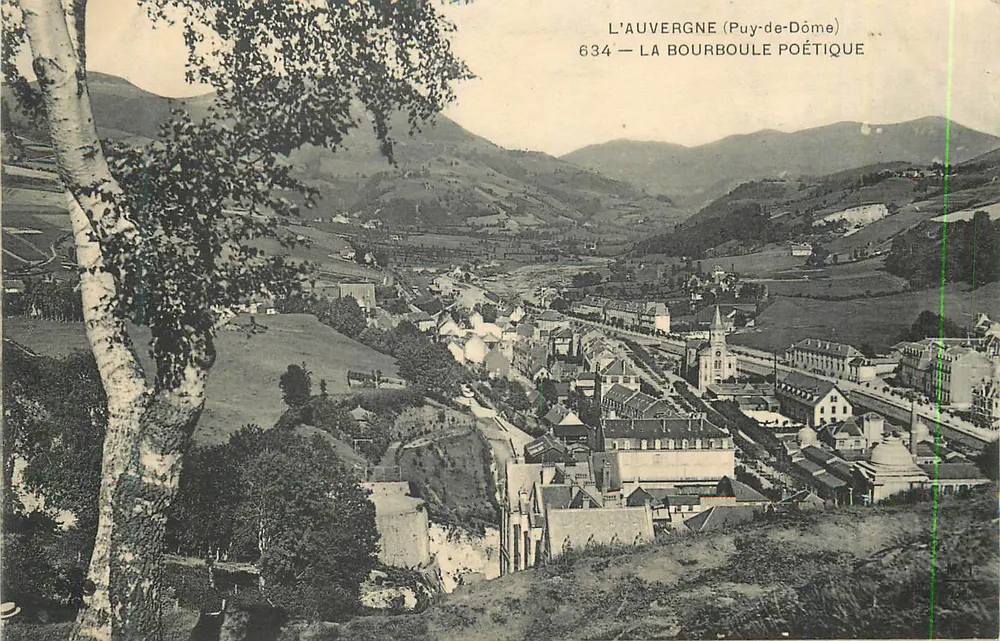 Auvergne (Puy-de-Dôme) — La Bourboule Poétique — Serie 634 - Vorderseite