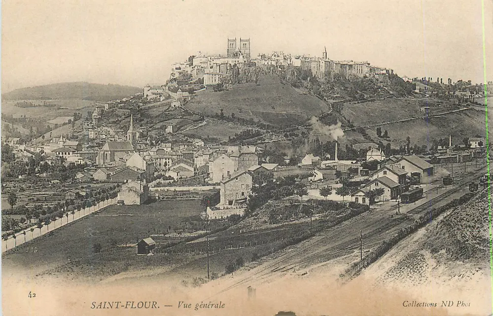 Saint-Flour — Vista geral — Collections ND Phot - Frente