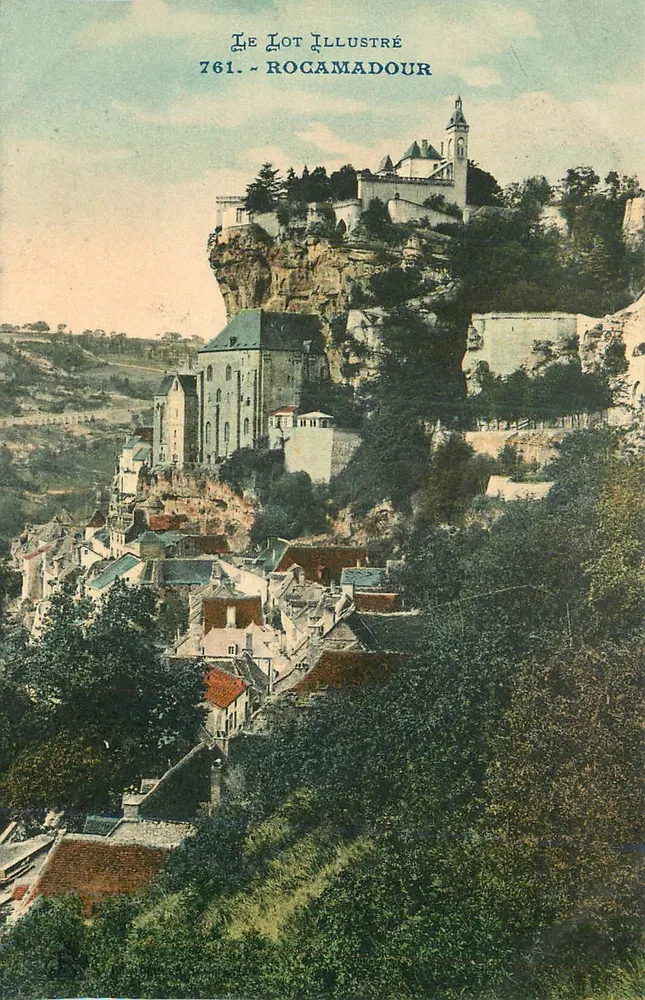 Rocamadour — editor Le Lot Illustré, n° 761 - Frente
