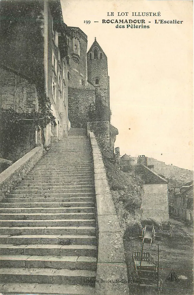 Rocamadour - Die Treppe der Pilger — Le Lot Illustré, n°199 - Vorderseite
