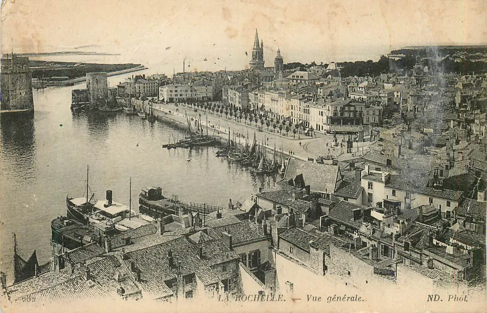 La Rochelle — Vista geral — ND. Fot. - Frente