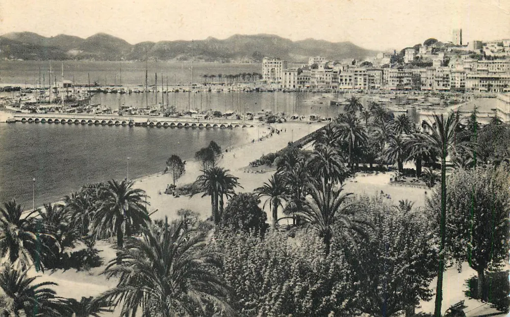 Hafen von Nice — Panoramablick — Verlag unbekannt - Vorderseite