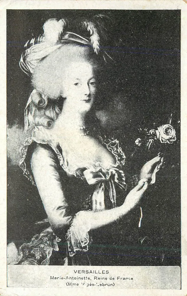 Marie-Antoinette, Königin von Frankreich — Versailles — Mme Vigée-Lebrun - Vorderseite